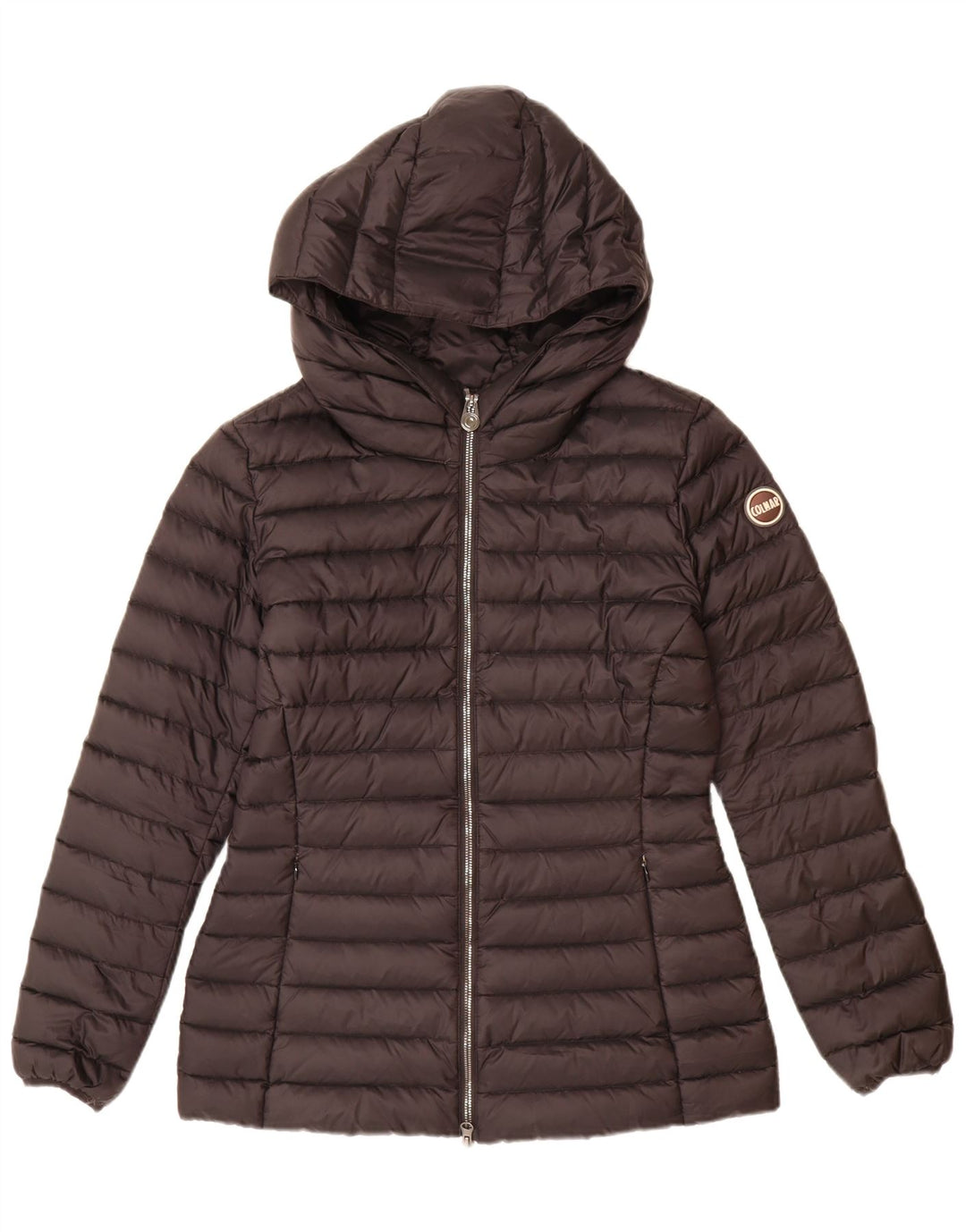 COLMAR Ženska podstavljena jakna s kapuljačom IT 44 Srednji crni poliamid