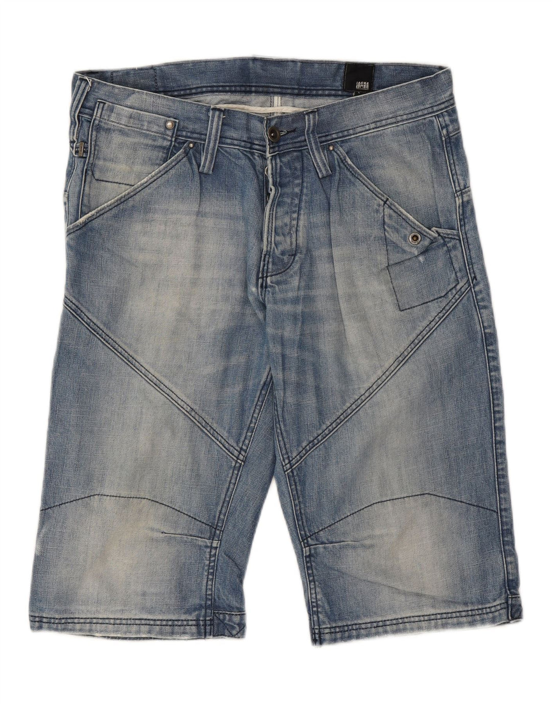 JACK & JONES Muške traper kratke hlače Large W34 Plave
