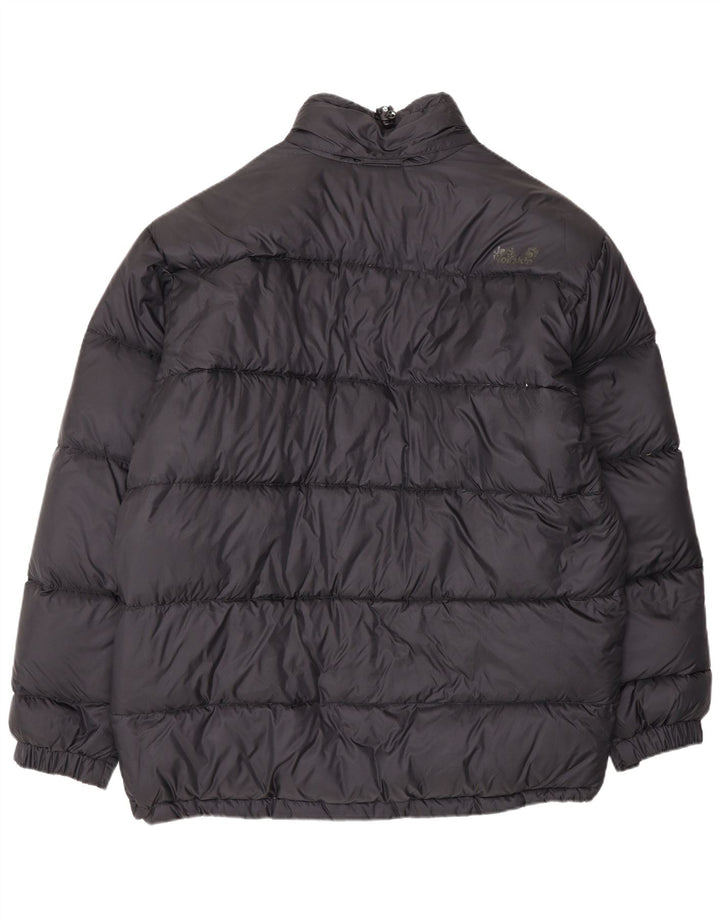 Jack Wolfskin muška podstavljena jakna UK 40/42 Veliki crni poliester