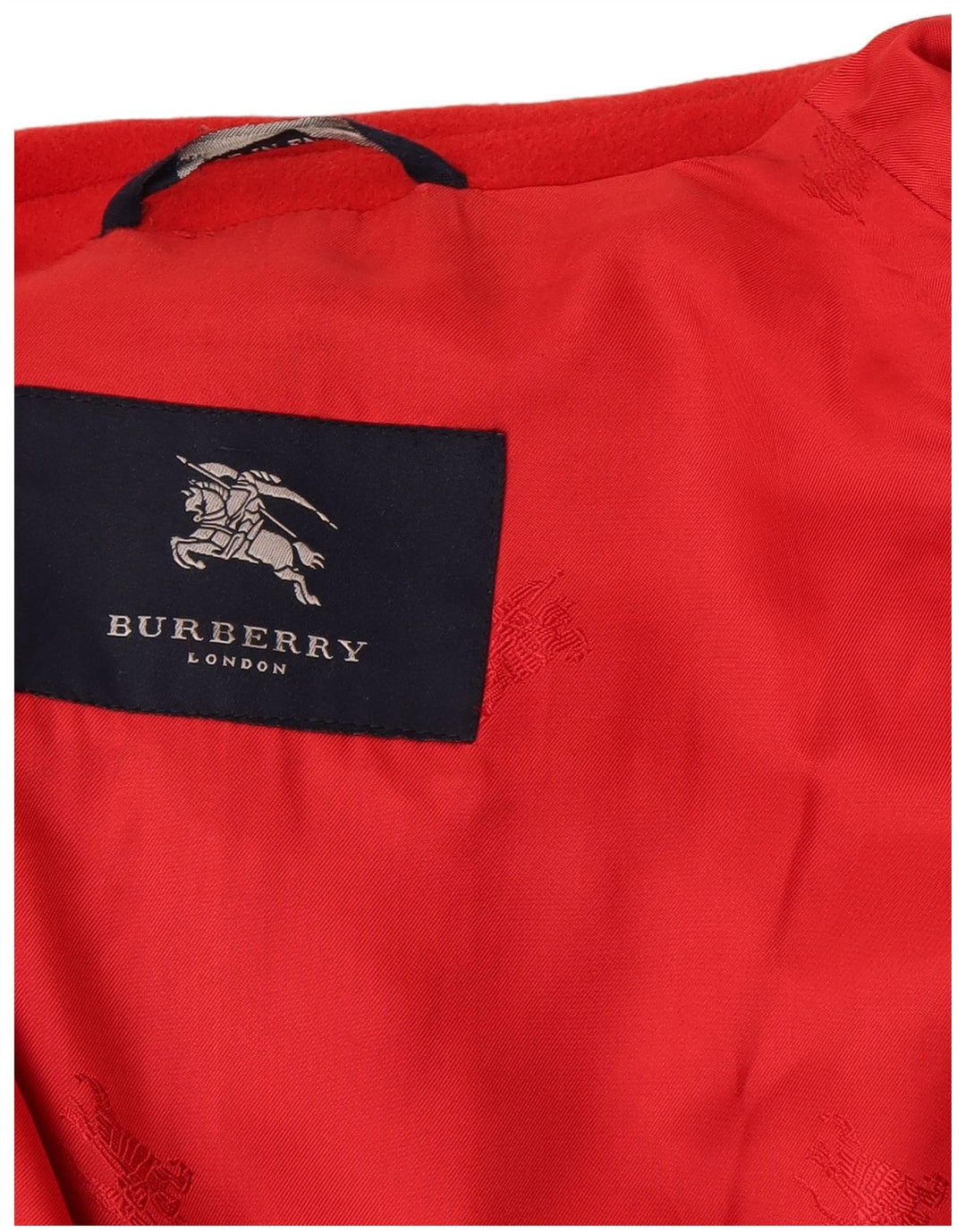 Burberry ženski kaput UK 14 Large Red Wool Classic