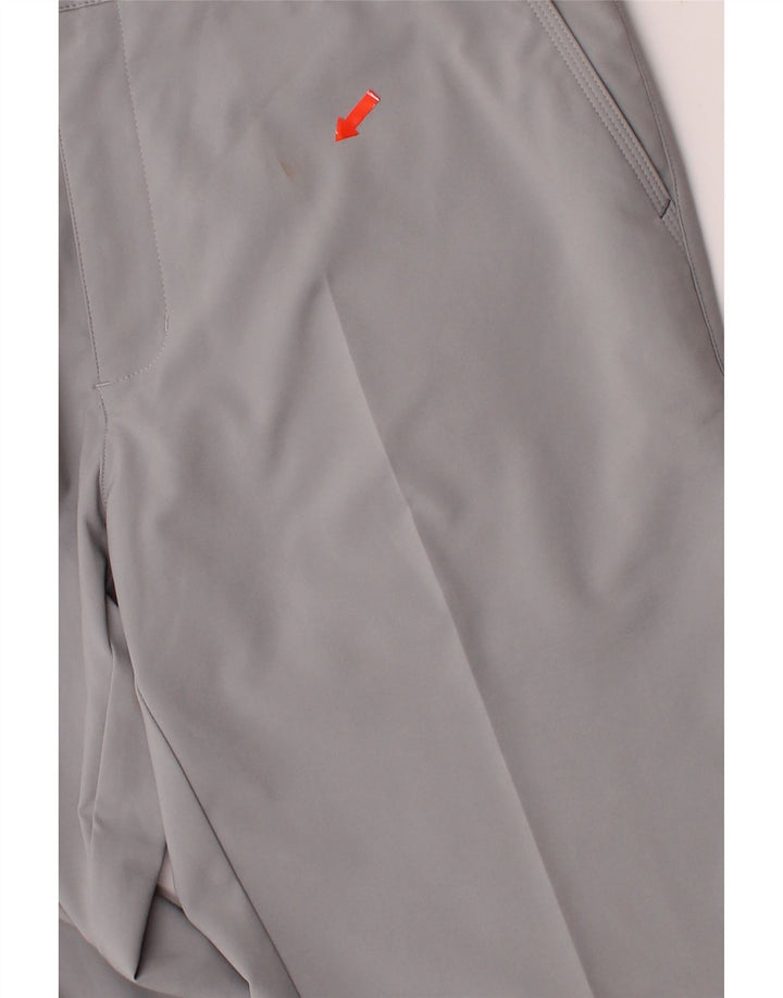 ADIDAS Mens Straight Chino Trousers  W36 L32 Grey Vintage Adidas and Second-Hand Adidas from Messina Hembry 