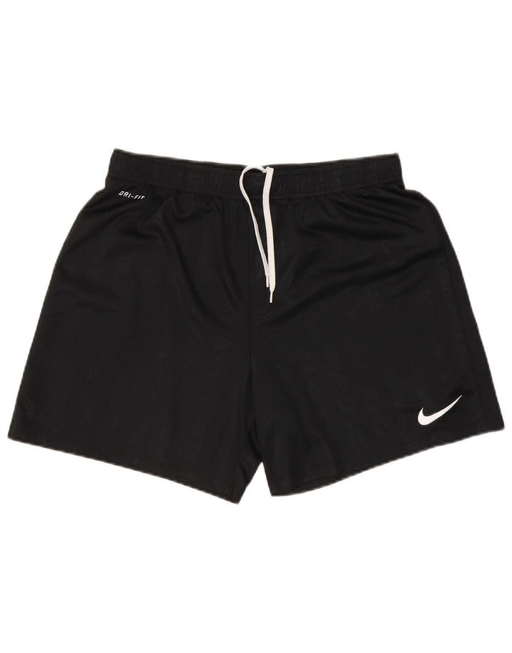 Nike Dri Fit sportske kratke hlače s velikim crnim prugama od poliestera