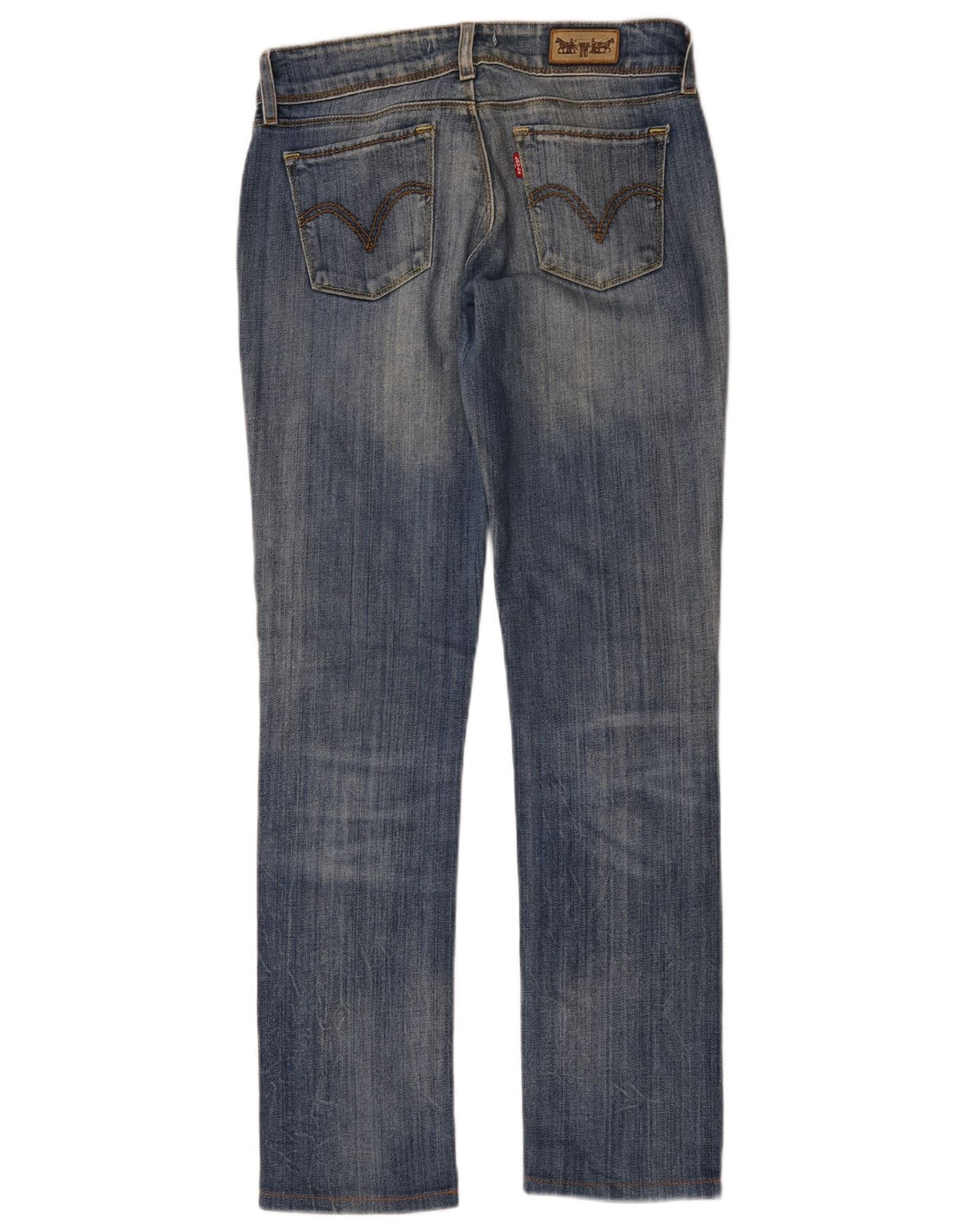 Levi's ženske 571 uske traperice W29 L30 plavi pamuk