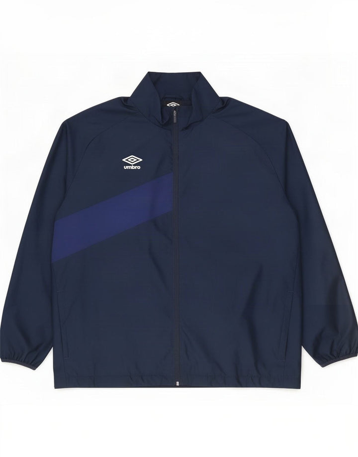 Umbro muška gornja jakna od trenirke 3XL tamnoplavi poliester u boji