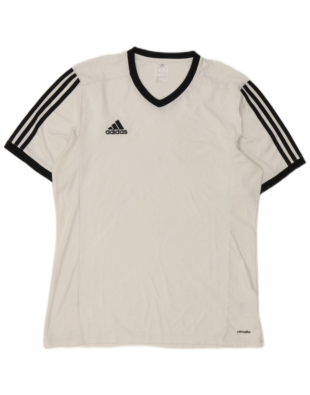 Adidas muška majica Climalite, veliki bijeli poliester