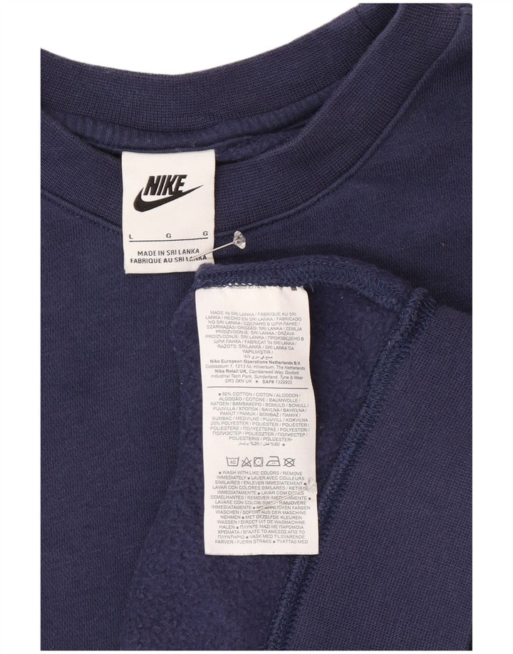 Nike muški džemperi veliki tamnoplavi pamuk