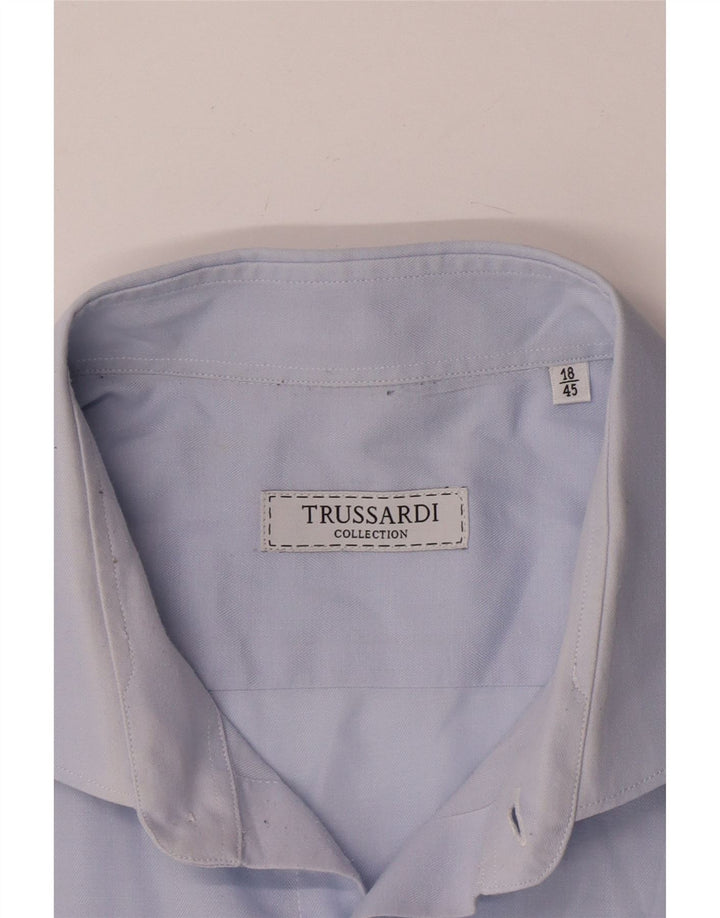 Trussardi muška košulja veličina 45 18 2XL plava