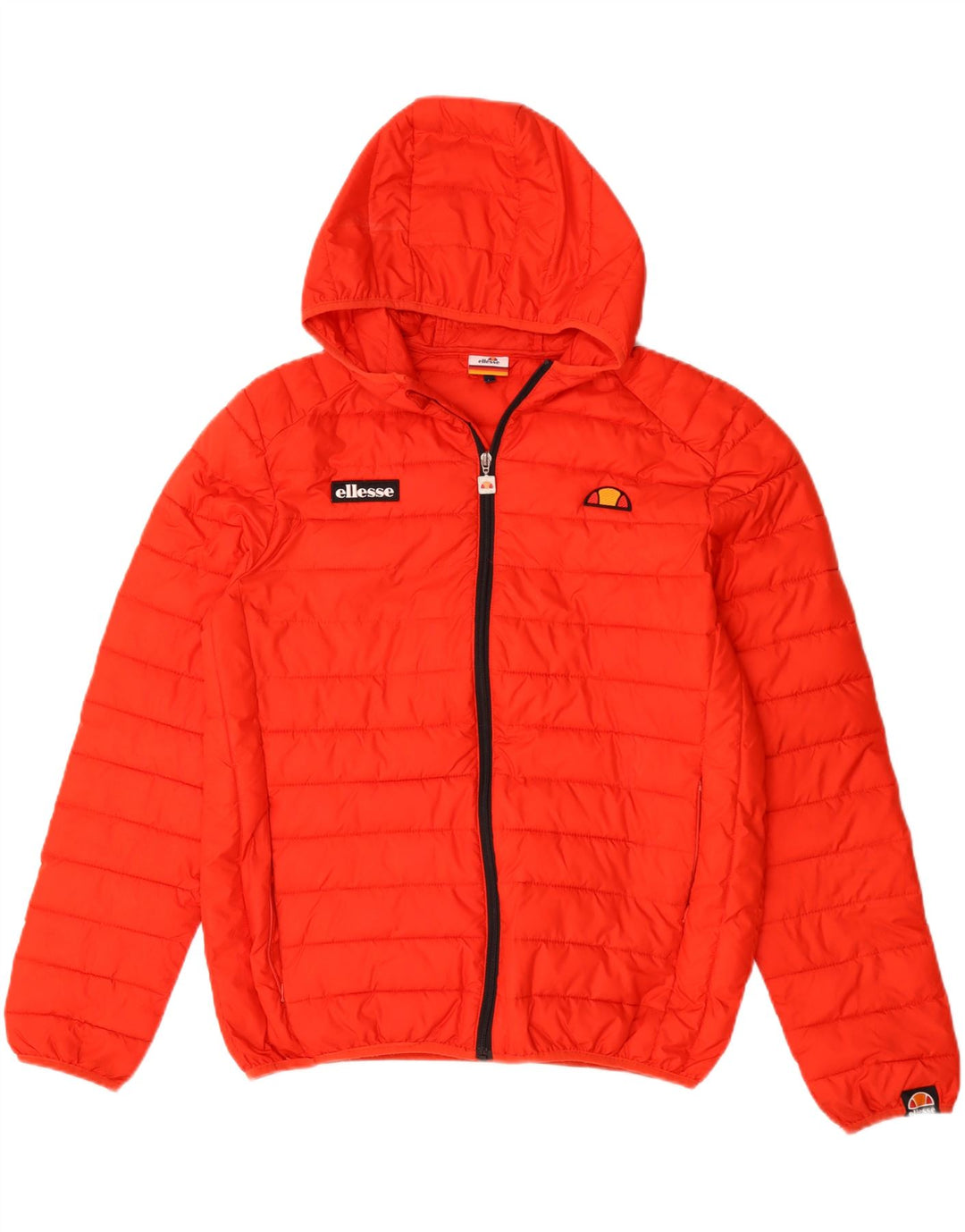 Ellesse muška podstavljena jakna s kapuljačom UK 40 veliki narančasti poliester