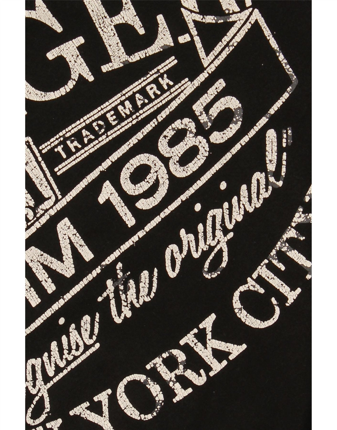 TOMMY HILFIGER Muška mala crna pamučna majica s grafičkim motivima