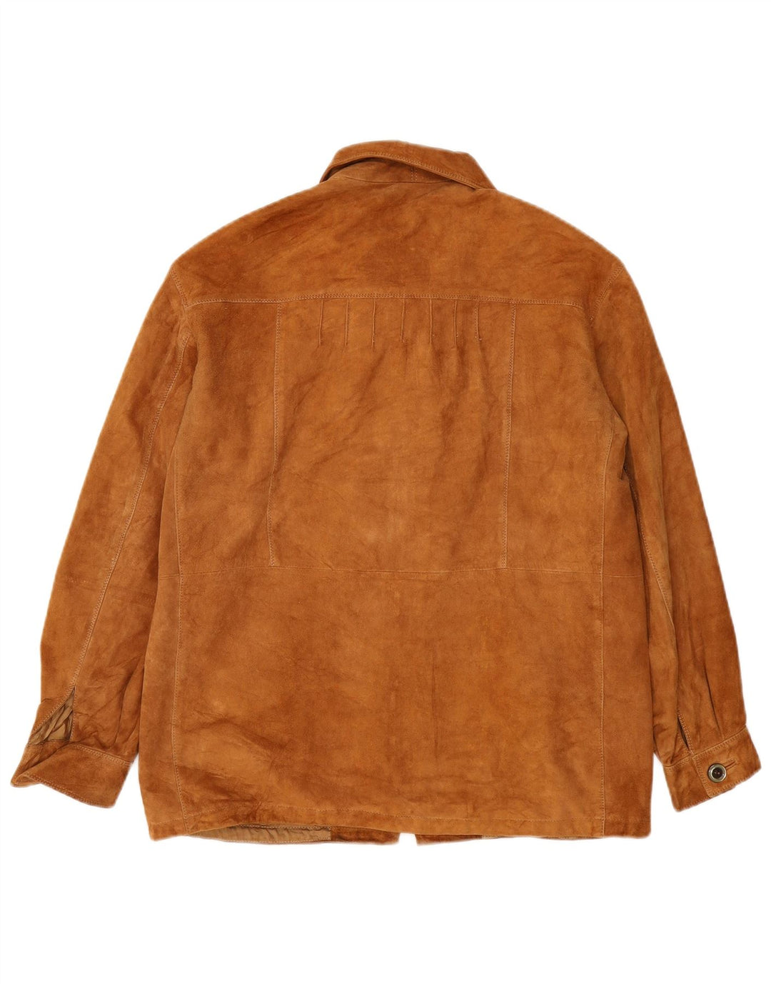 VINTAGE muška opuštena jakna od brušene kože IT 44 XS bež