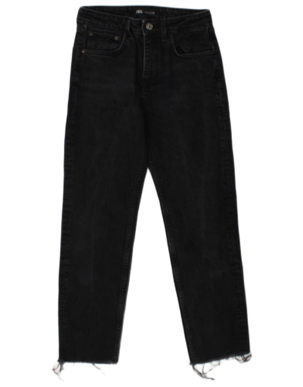 Zara ženske ravne traperice EU 36 XS W26 L26 sive