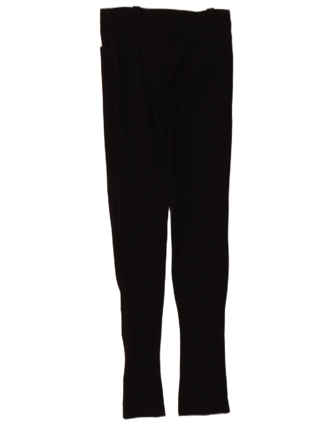 ZARA ženske uske ležerne hlače XS W24 L32 crne sintetičke