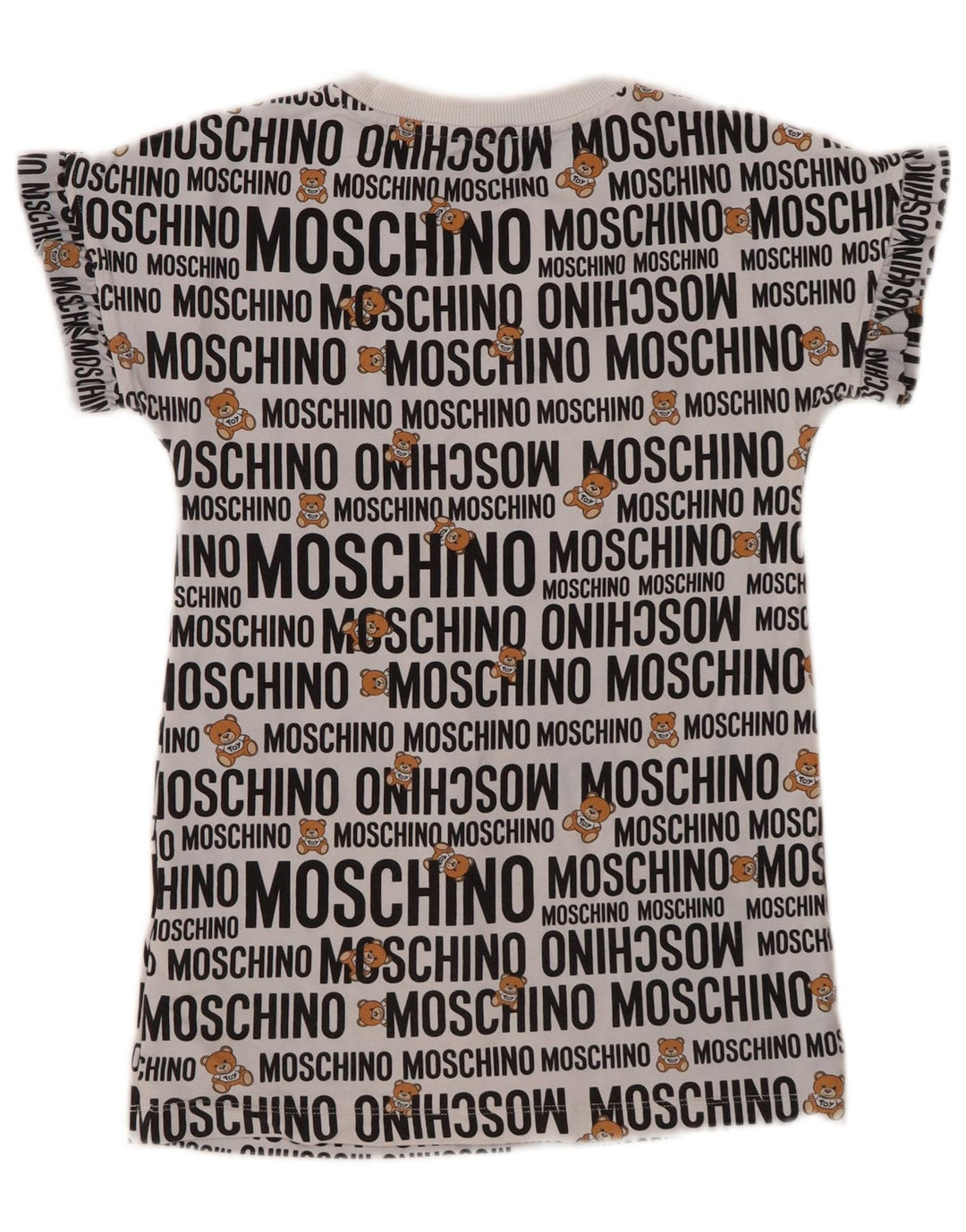 MOSCHINO majica kratkih rukava za djevojčice 7-8 godina, sivi pamuk