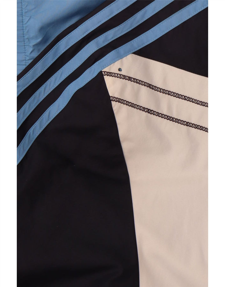 ADIDAS muška trenirka velika jakna od poliestera plave boje