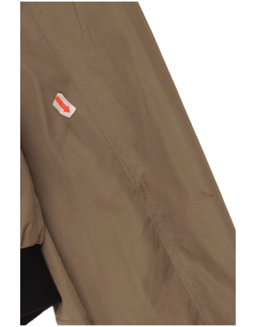 ZARA ženska prevelika bomber jakna UK 10 Mali zeleni pamuk