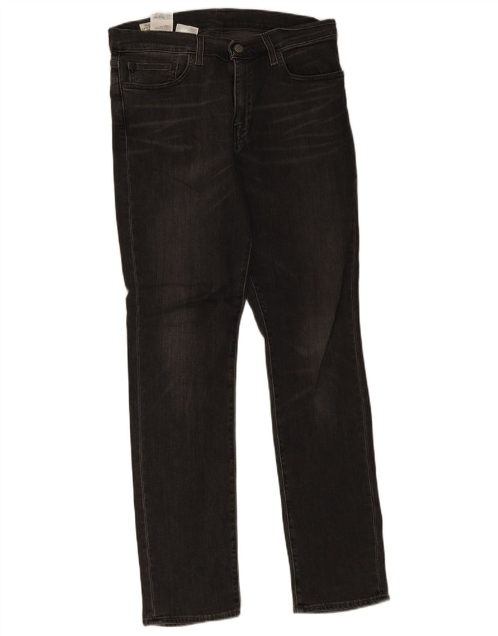 Levi's muške 511 uske traperice W32 L32 crni pamuk