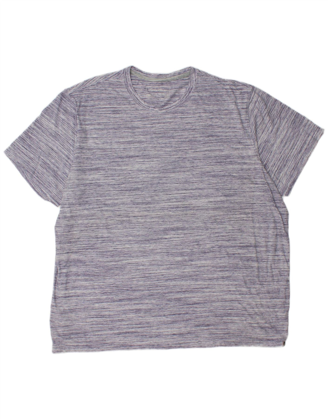 EDDIE BAUER Muška majica kratkih rukava 2XL Ljubičasti flekasti pamuk