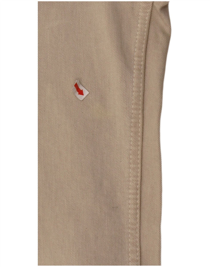 ZARA ženske mornaričke traperice širokog struka EU 34 2XS W24 L29 bež