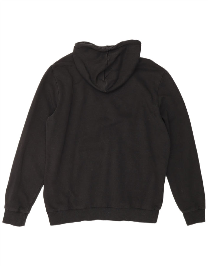 PUMA muška majica s kapuljačom, veliki crni pamuk