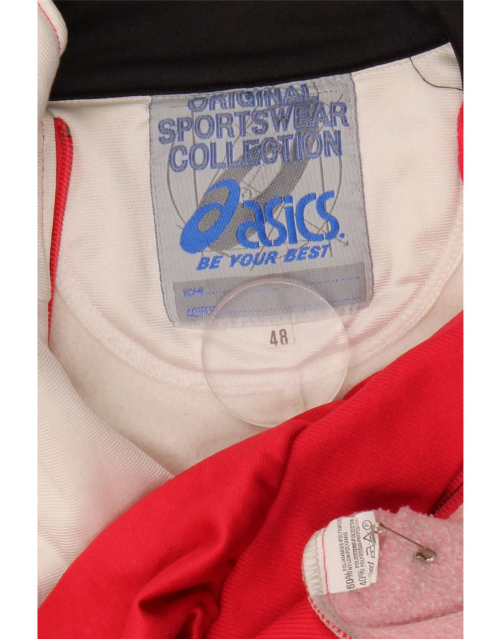 Gornja jakna Asics Graphic Trenirka IT 48 srednje crvene boje, najlon