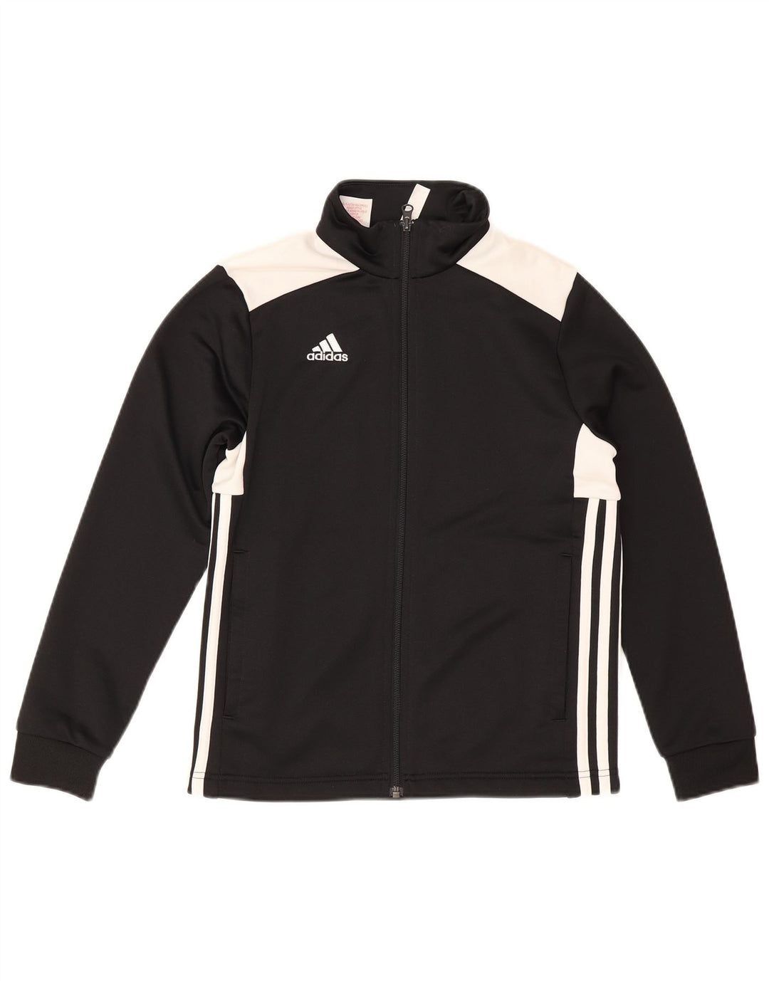 Adidas trenirka za dječake, gornja jakna od 11 do 12 godina, crna poliesterska boja