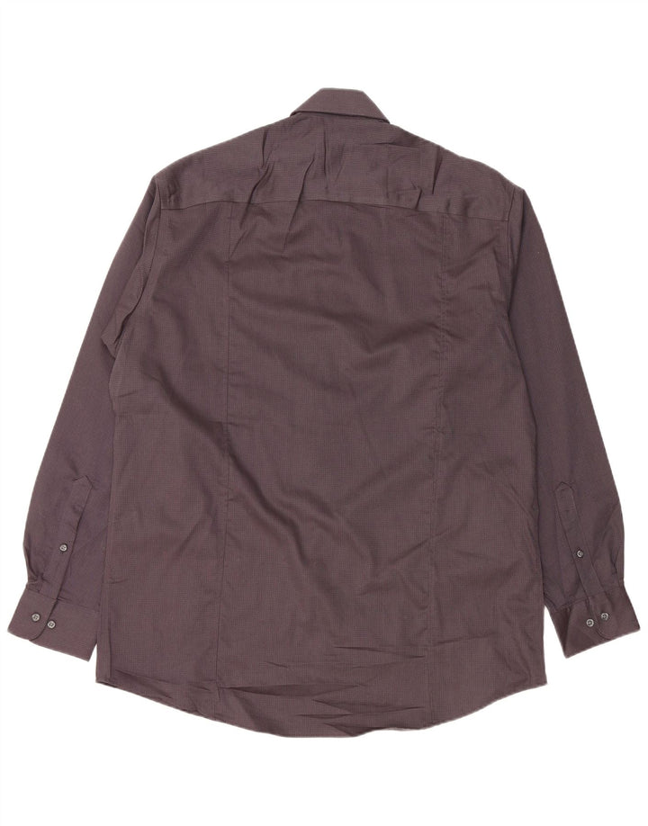 CALVIN KLEIN muška košulja veličina 15 1/2 16 pamuk srednje sive točke