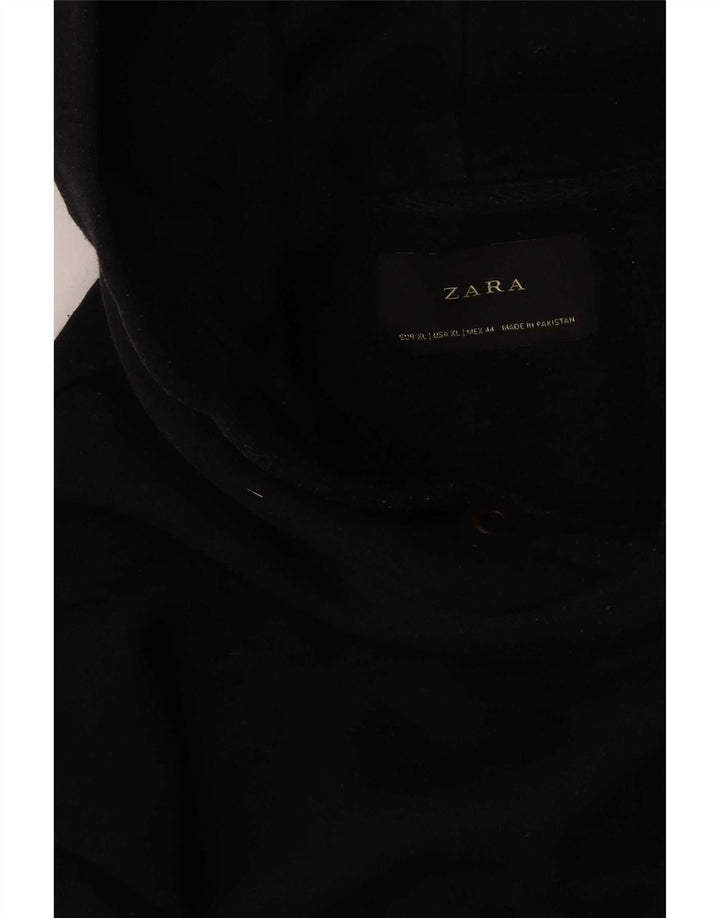 Zara muška majica s kapuljačom XL crna
