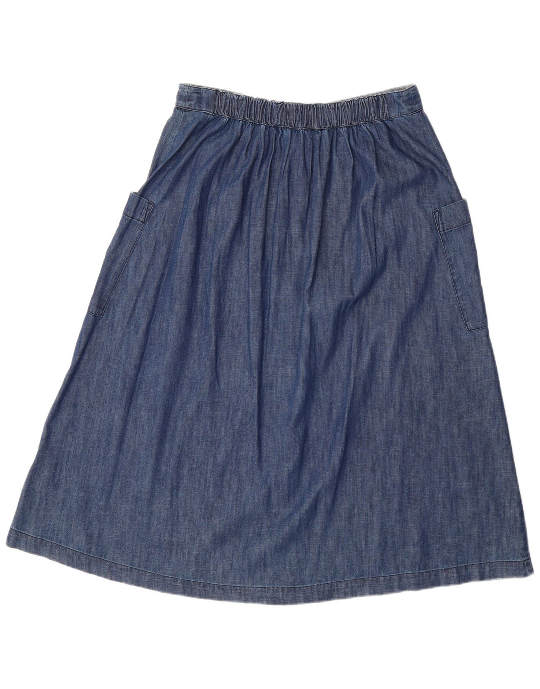 WHITE STUFF Womens High Waist Denim Skirt W30 Medium Blue Cotton