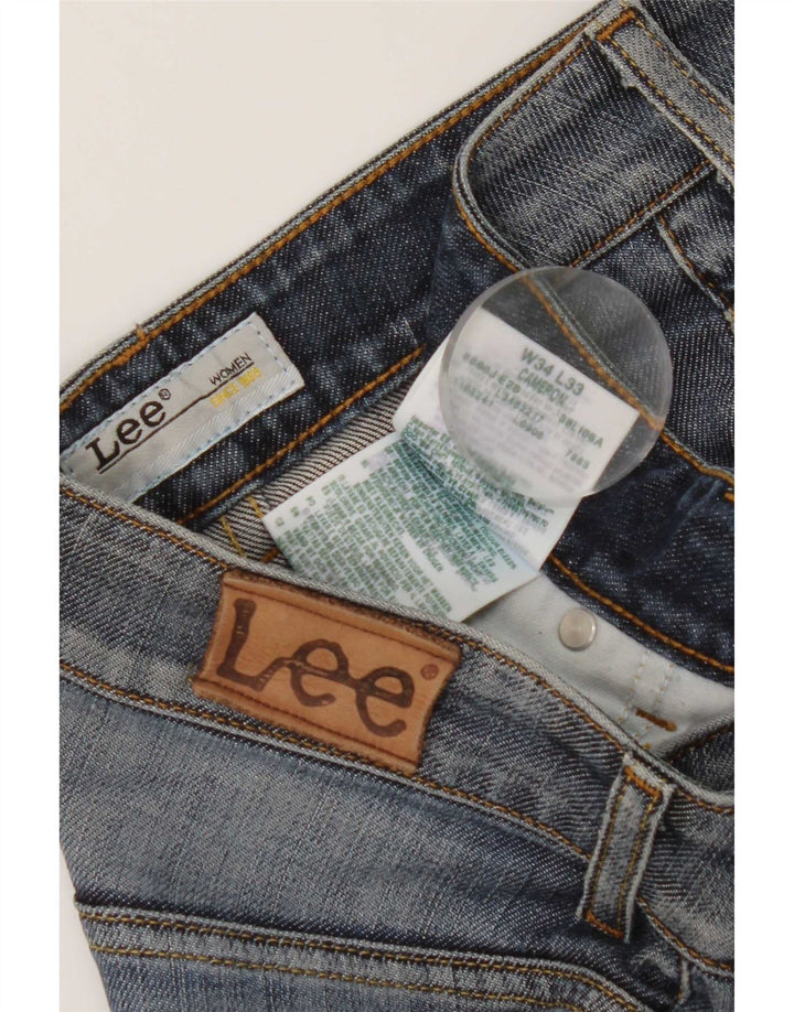 Lee ženske traperice Cameron Bootcut W34 L28 plavi pamuk