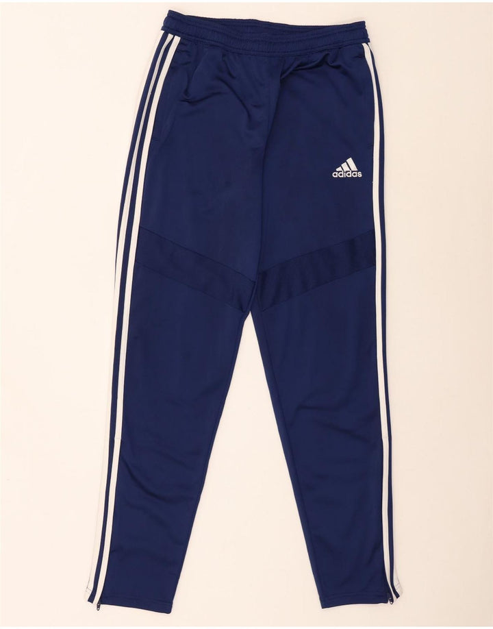 Adidas Hlače za trenirku za dječake 15-16 godina tamnoplave poliesterske