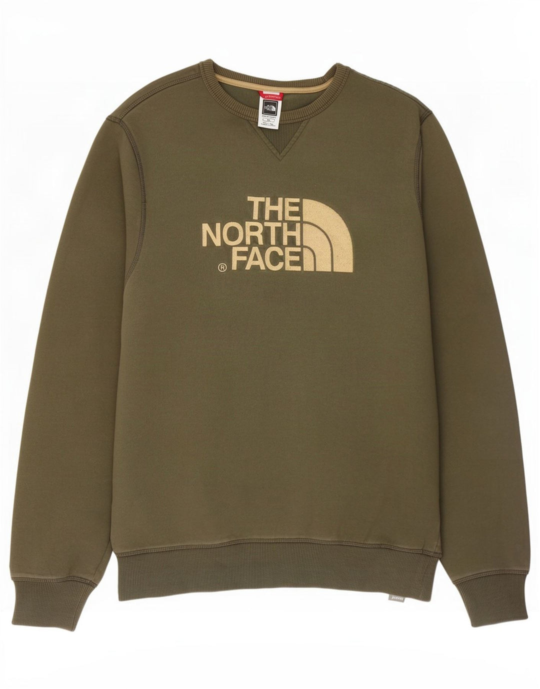The North Face muška trenirka s grafičkim motivima, srednji kaki pamuk