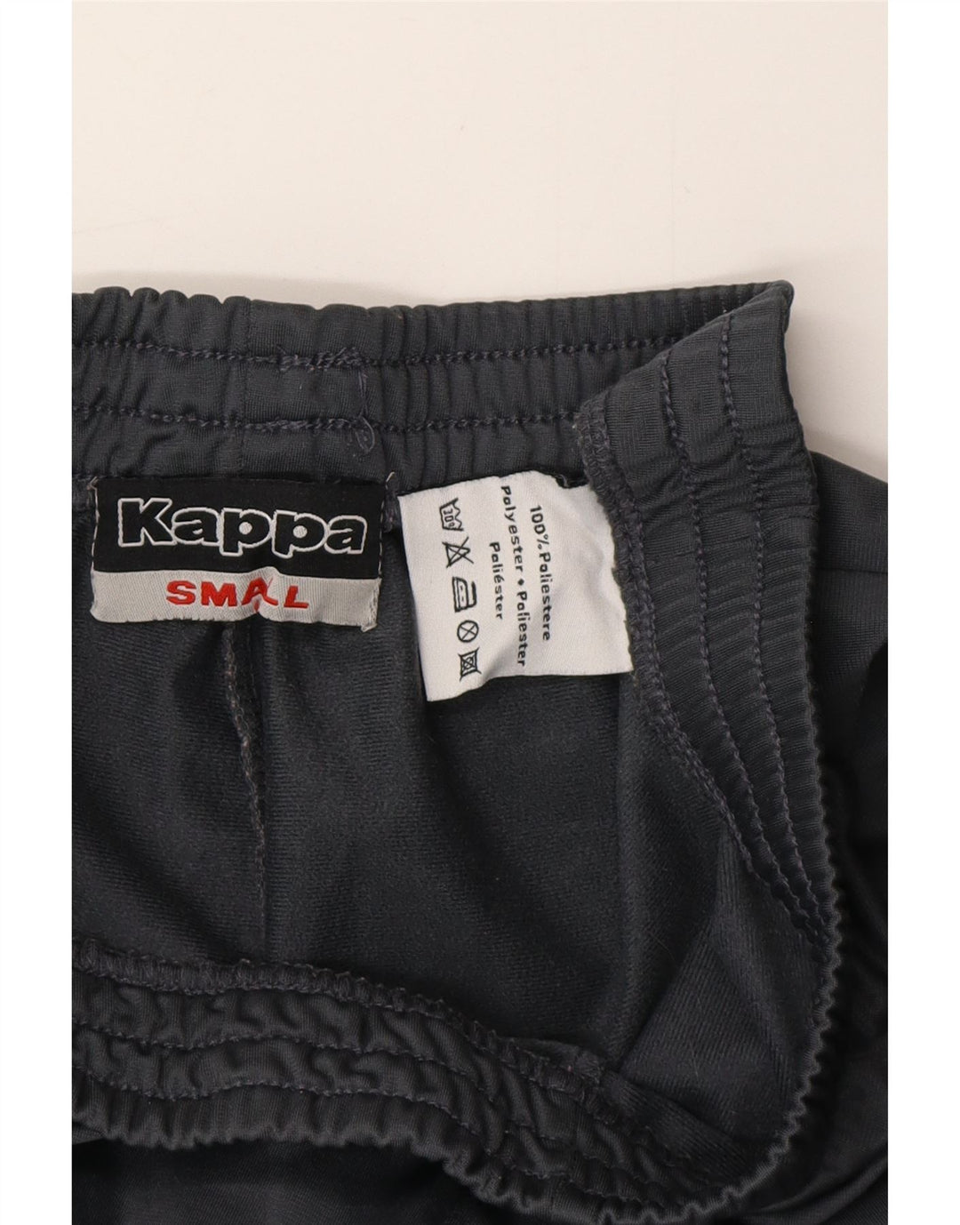 KAPPA muške trenirke Hlače male sive poliester