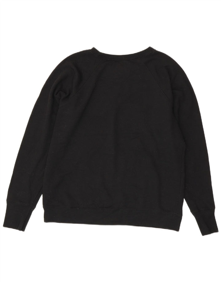 CHAMPION Ženski džemper s grafičkim motivima UK 18 XL crni poliester