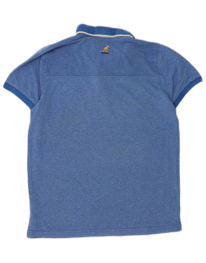 KANGOL Muška polo majica Mala plava pamučna