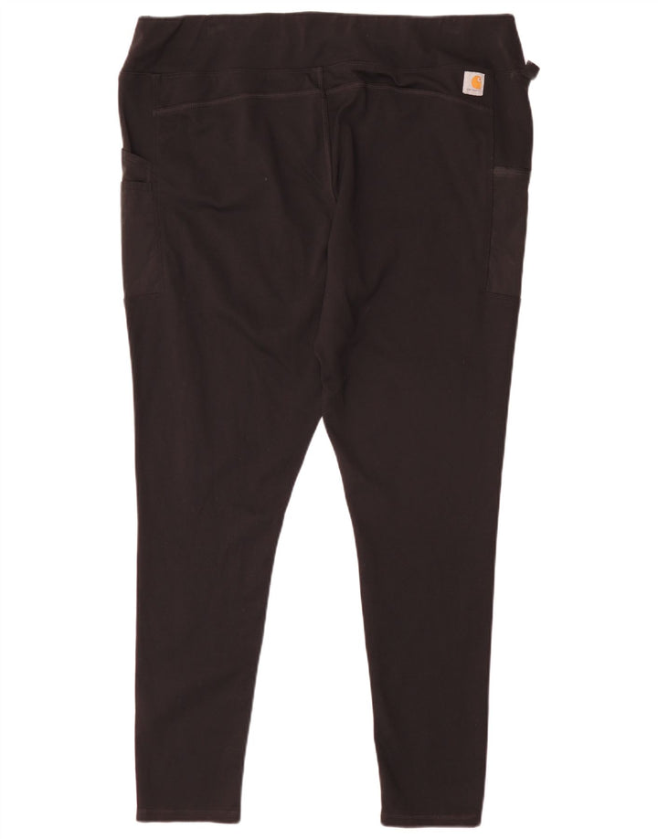 Carhartt ženske pripijene tajice UK 20 2XL crne