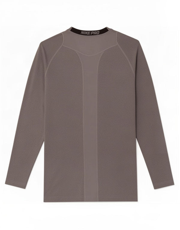 Nike Ženska Dri Fit majica s dugim rukavima UK 10 Small Grey Colourblock poliester