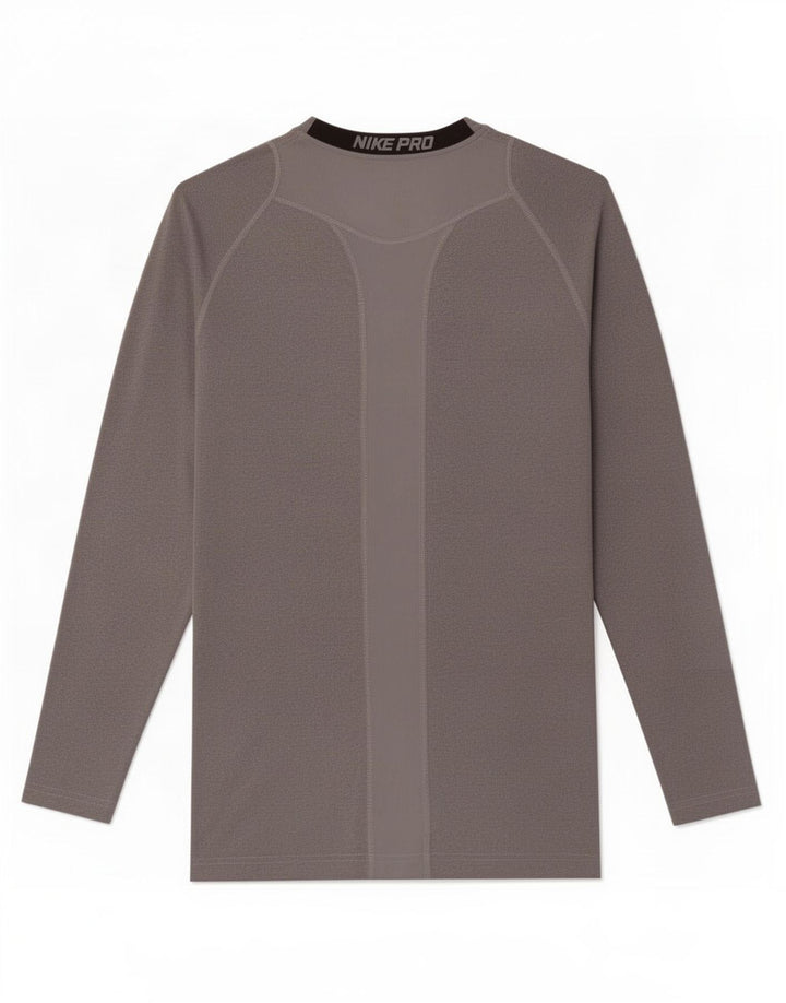 Nike Ženska Dri Fit majica s dugim rukavima UK 10 Small Grey Colourblock poliester