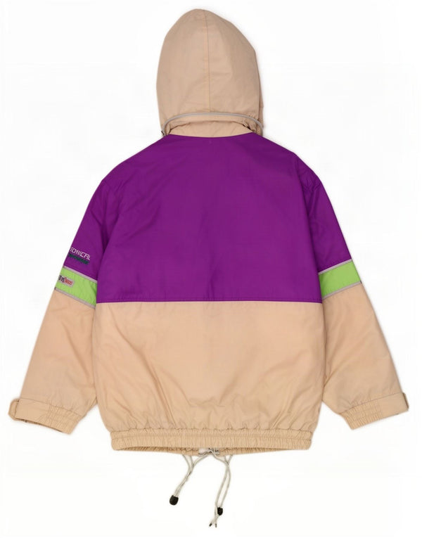 Brugi muška skijaška jakna s kapuljačom UK 44 2XL Off White Colourblock