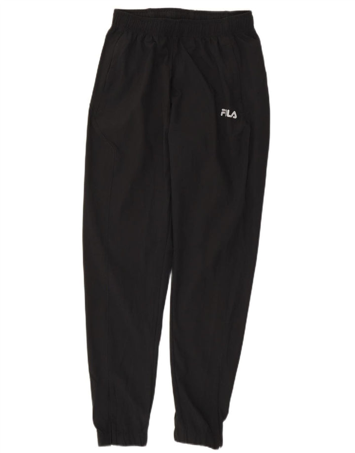 Fila Muška trenirka Hlače Joggers Mali crni poliester