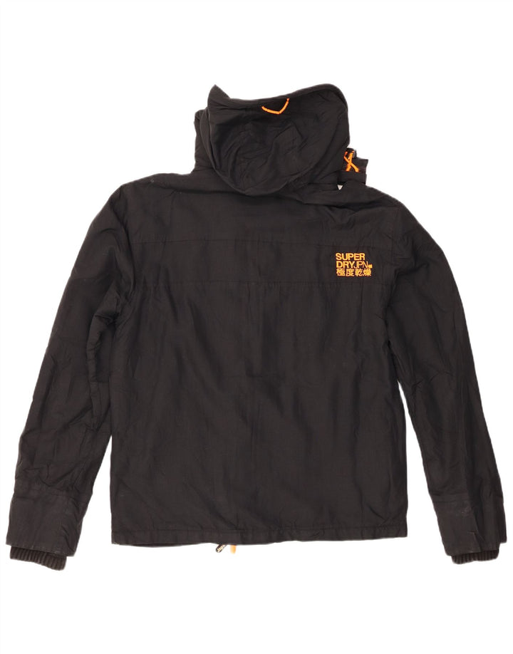 Superdry ženska vjetrovka s grafičkim motivima UK 14 srednje crna