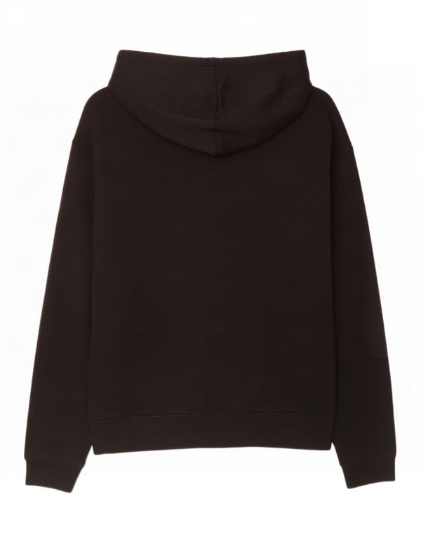 Gap Mens Graphic Hoodie Jumper Medium Black Cotton