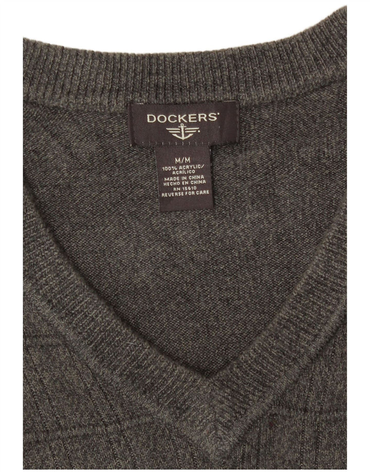 Dockers muški prsluk bez rukava srednje sivi akril