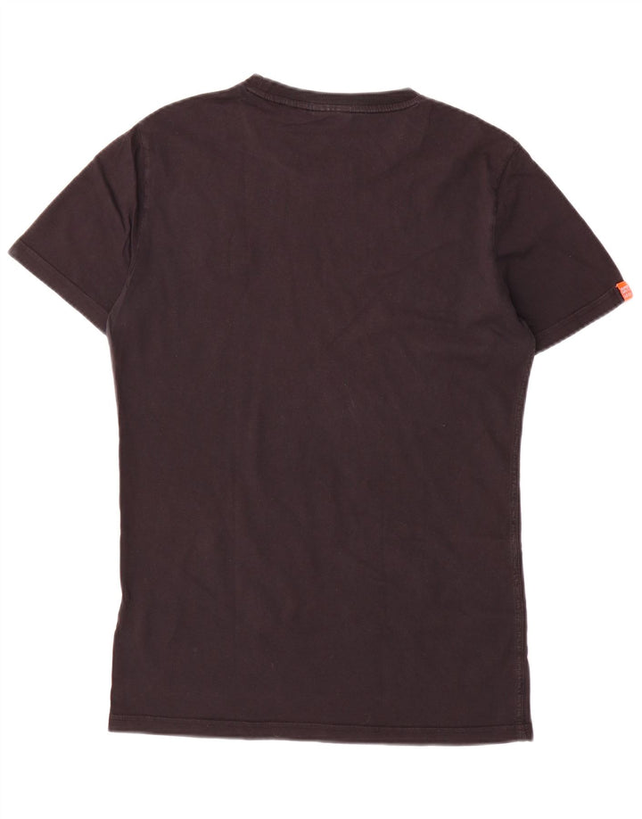 Superdry muška majica kratkih rukava Mala crna pamučna majica