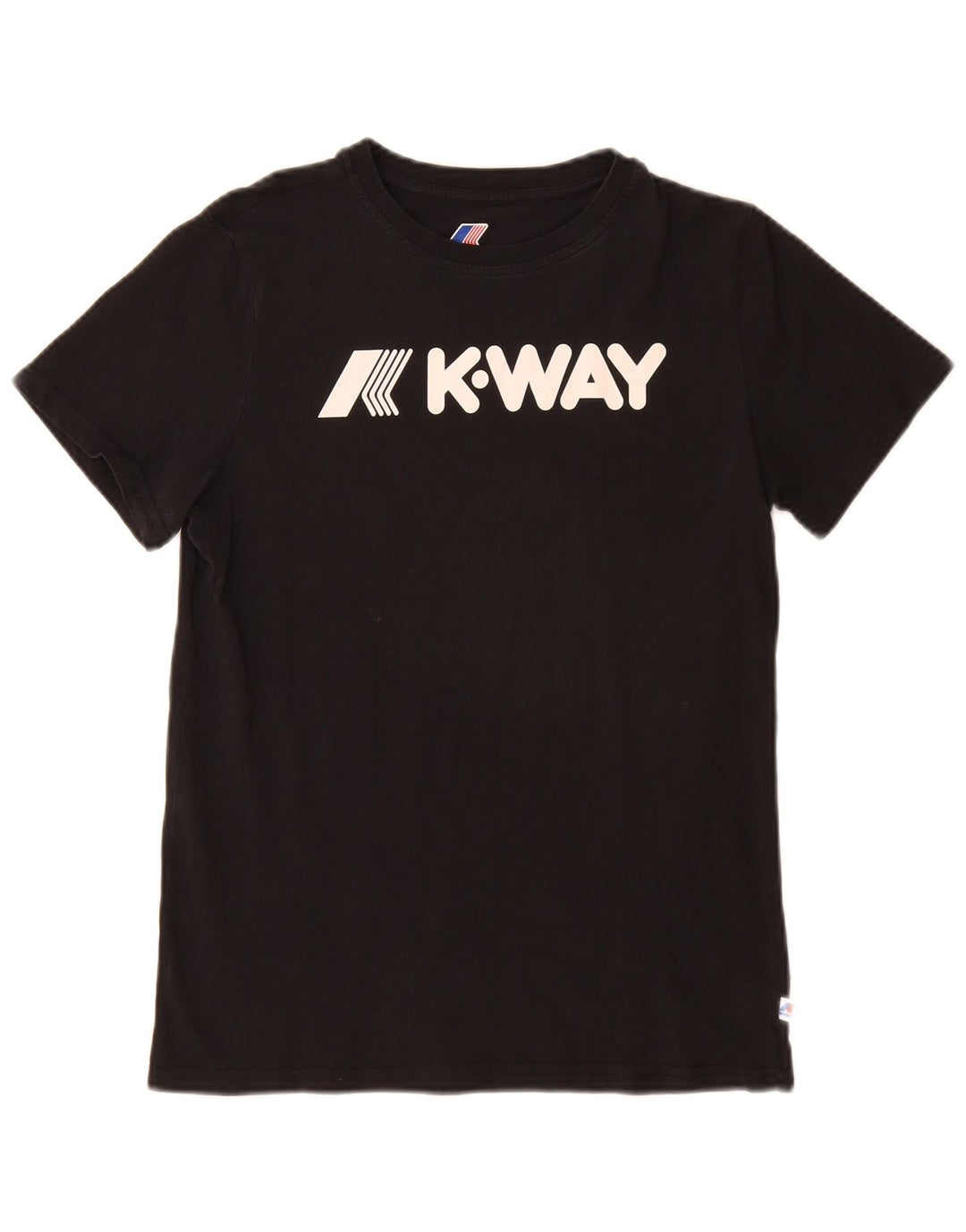 K-Way muška majica s grafičkim motivima, mala crna