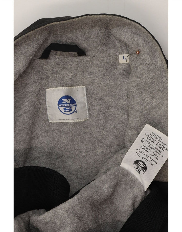 NORTH SAILS muška bomber jakna UK 40 veliki crni poliamid