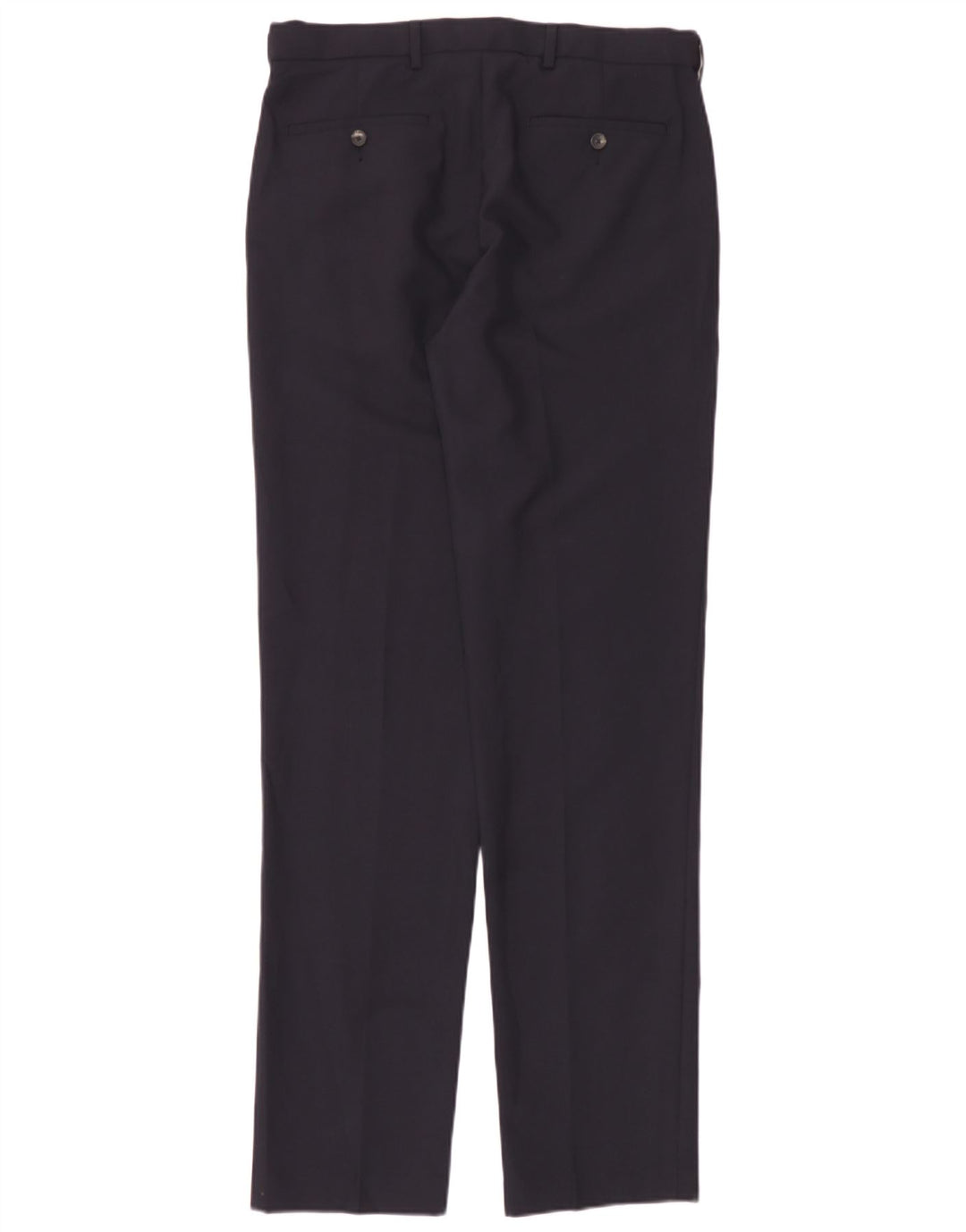 Marks & Spencer muške chino hlače standardnog kroja W32 L35 tamnoplavi poliester