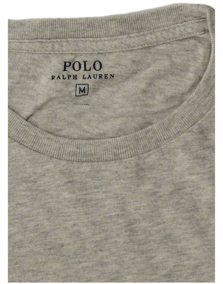 Polo Ralph Lauren muška majica kratkih rukava srednje siva s pjegama