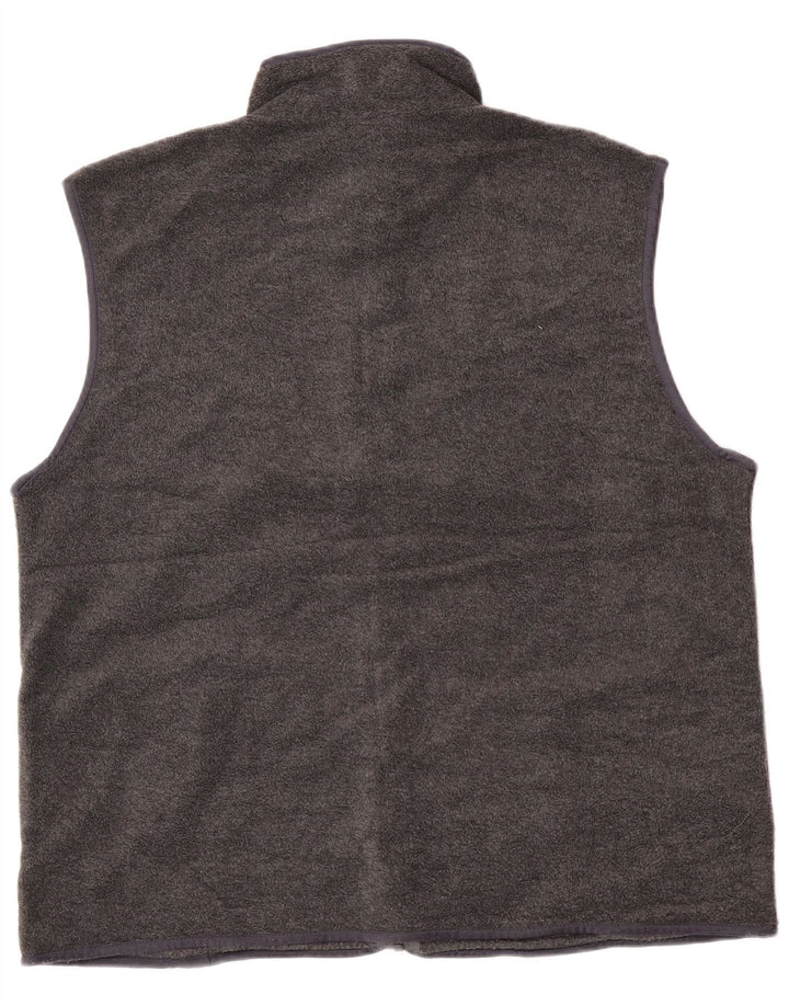 Vintage muška jakna od flisa UK 42 XL sivi poliester