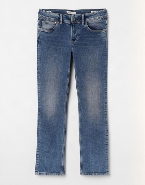PEPE Jeans Ženske ravne traperice srednjeg rasta Saturn US 10 Large W34 L30 Plave