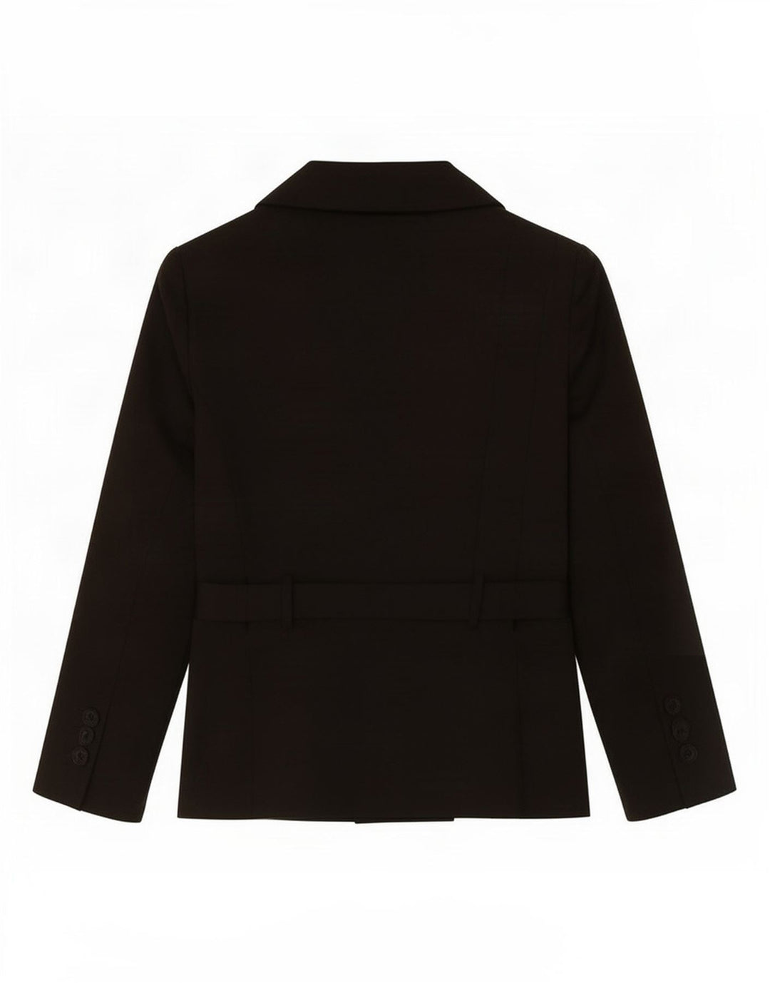 Zara ženski sako jakna UK 18 XL crni poliester